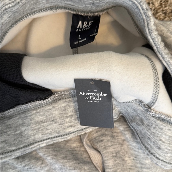 Abercrombie & Fitch Light Gray Active Sweatpants - Picture 5 of 6
